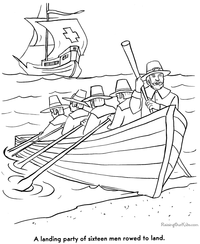 Pilgrims story of the first Thanksgiving
