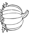 Free printable Thanksgiving food coloring pages