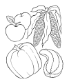 Kids printable Thanksgiving
