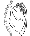 Happy Thanksgiving coloring pages to print