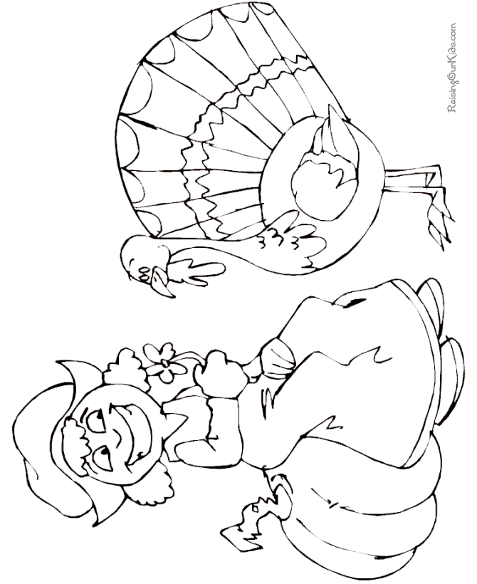 free thanksgiving coloring book pages