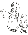 Kid coloring pages to print