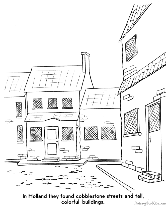Printable Thanksgiving coloring pages