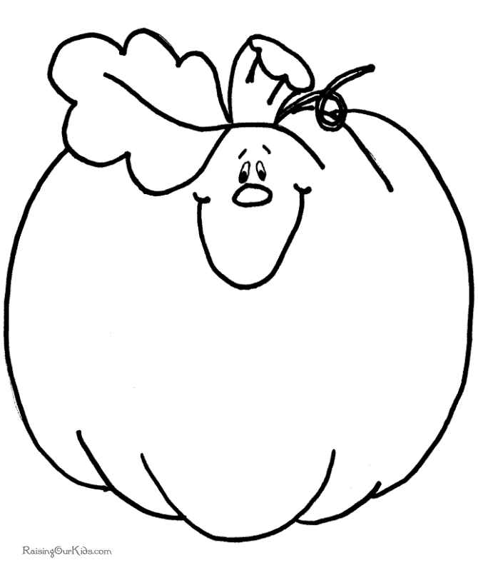 Child Thanksgiving coloring pages to print