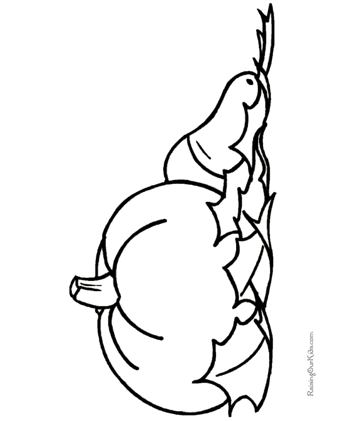 Thanksgiving preschool coloring pages to print