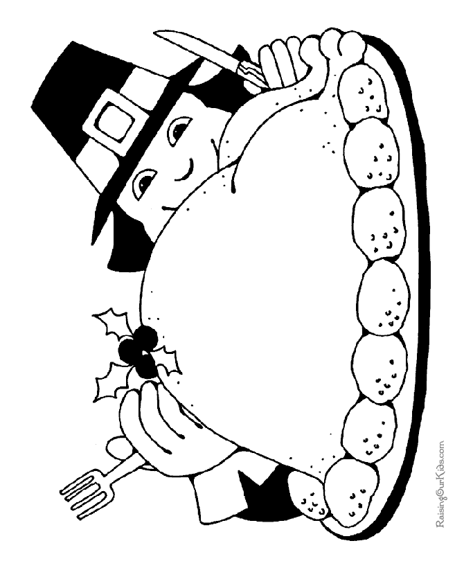 Child Thanksgiving pages