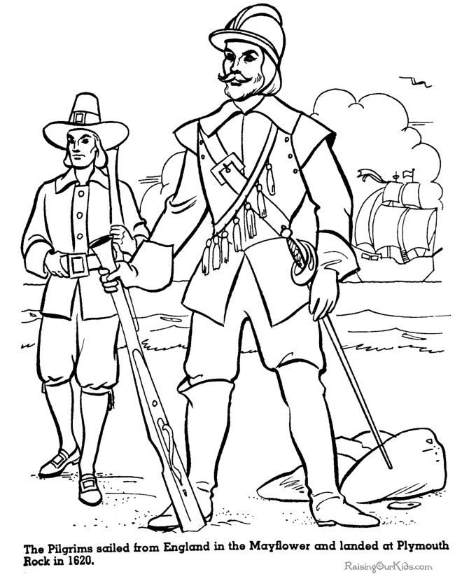 Happy Thanksgiving coloring pictures