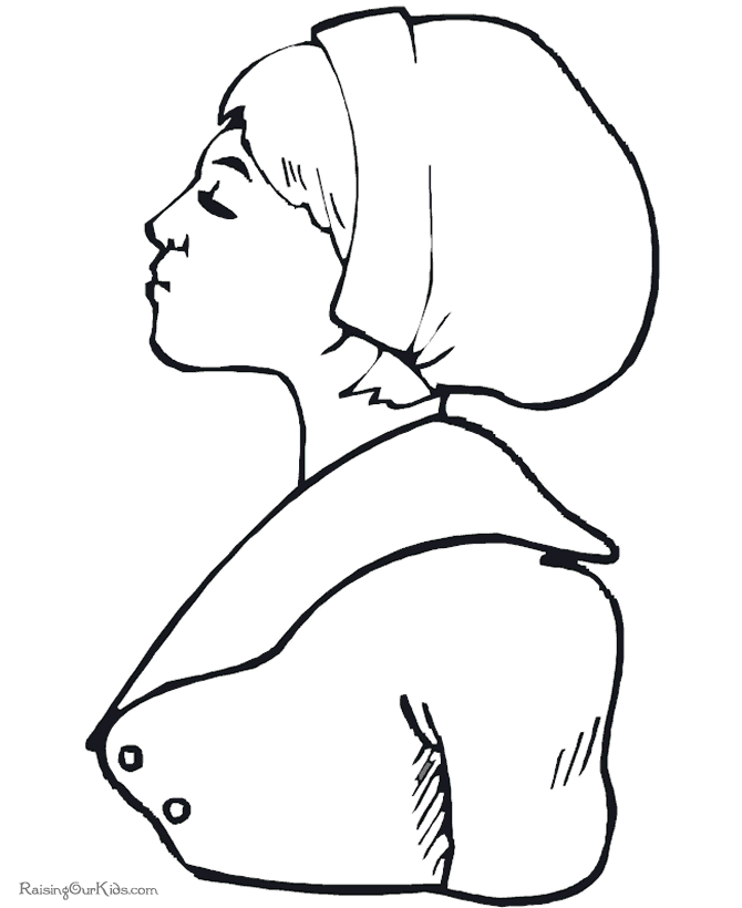 Free Thanksgiving coloring book pictures