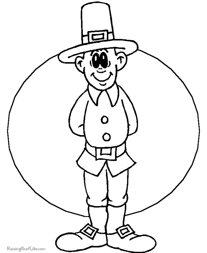 Thanksgiving kid printable coloring sheets