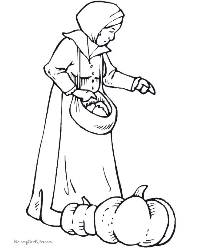 Free Thanksgiving coloring sheets