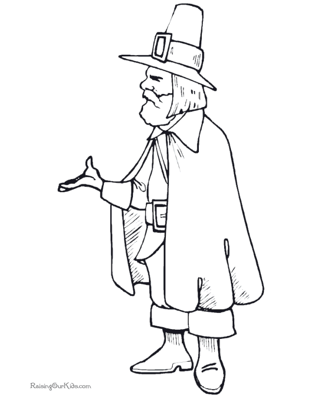 Free Thanksgiving coloring book sheets
