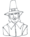 Child Thanksgiving coloring sheets
