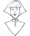 Free Pilgrims coloring sheet