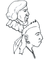 Origin of Thanksgiving coloring sheet